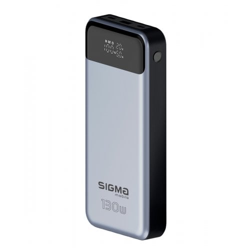 Powerbank Sigma mobile X-power 30000mAh 130W (SI30A7QLX) Silver купить в Украине | Telemart фото