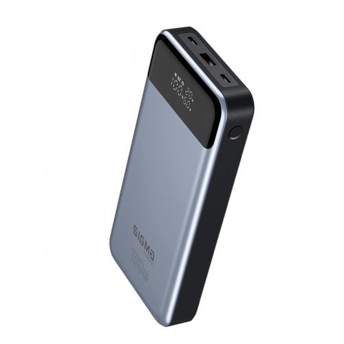 Powerbank Sigma mobile X-power 30000mAh 130W (SI30A7QLX) Silver купить в Украине | Telemart фото
