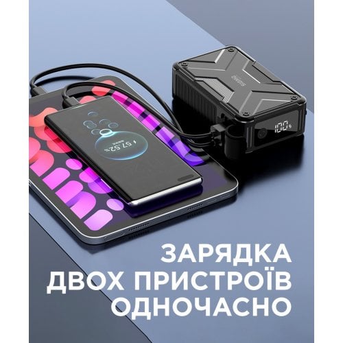 Powerbank Sigma mobile X-power 20000mAh 65W (SI20A11QLX-DC) Black купить в Украине | Telemart фото