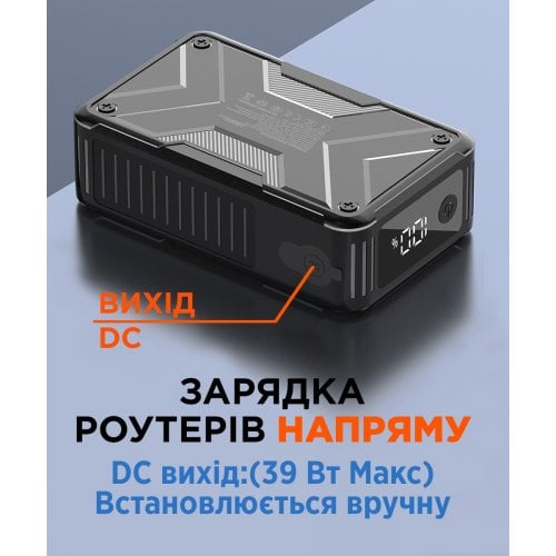Powerbank Sigma mobile X-power 20000mAh 65W (SI20A11QLX-DC) Black купить в Украине | Telemart фото