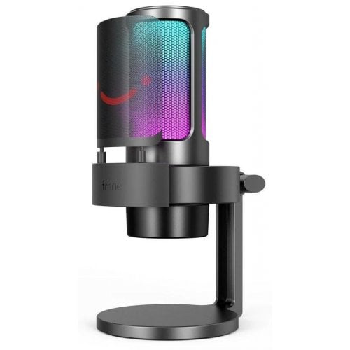 Уценка микрофон Fifine A8 RGB (A8) Black (Вскрытая упаковка, 921659) купить в Украине | Telemart фото