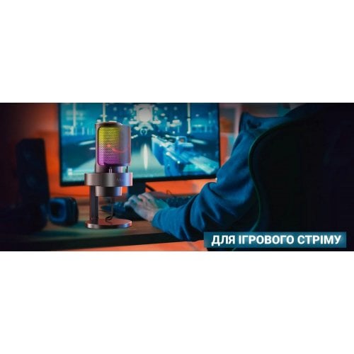 Уценка микрофон Fifine A8 RGB (A8) Black (Вскрытая упаковка, 921659) купить в Украине | Telemart фото