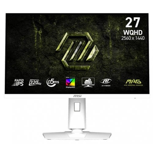 Уценка монитор MSI 27" MAG 274QRFW X32 White (Повреждена упаковка, 921667) купить в Украине | Telemart фото
