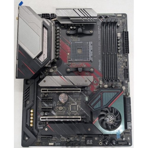 Материнська плата AsRock X570 PG Velocita (sAM4, AMD X570) (Відновлено продавцем, 921669) купити в Україні | Telemart фото