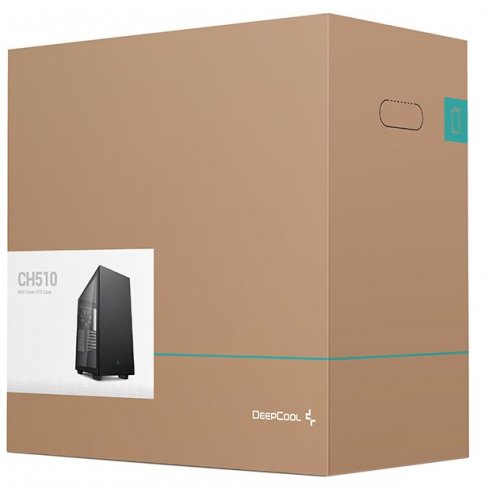 Корпус Deepcool CH510 Tempered Glass без БП (R-CH510-BKNNE1-G-1) Black (Восстановлено продавцом, 921680) купить в Украине | Telemart фото