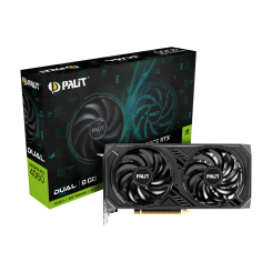 Видеокарта Palit GeForce RTX 4060 Dual 8192MB (NE64060019P1-1070D) (Восстановлено продавцом, 921696)