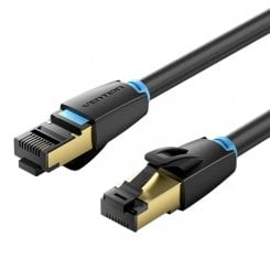 Патч-корд Vention SFTP, RJ45, Cat8 15m (IKABN) Black