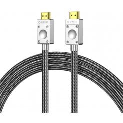 Кабель ORICO H8BY HDMI to HDMI 2.1 8K 1m (ORICO-H8BY-10-BK-BP) Black