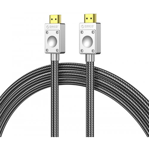 Кабель ORICO H8BY HDMI to HDMI 2.1 8K 5m (ORICO-H8BY-50-BK-BP) Black купить в Украине | Telemart фото