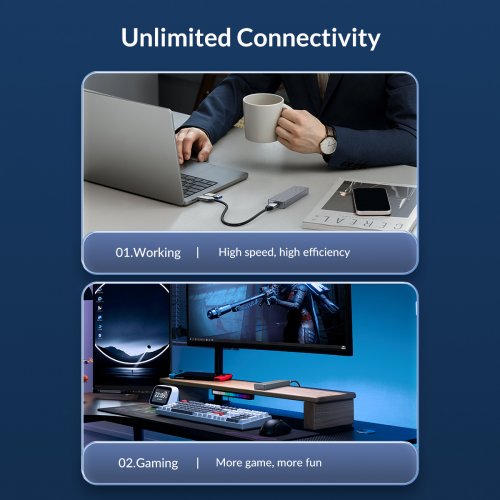 Зовнішня кишеня ORICO M213C3-G4 M.2 NVME SSD Enclosure USB Type-C (ORICO-M213C3-G4-RG-BP) Rose Gold купити в Україні | Telemart фото