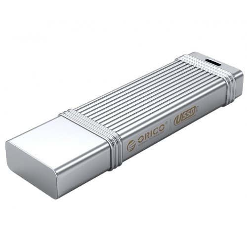 Накопитель ORICO USSD-I 512GB USB Type-C (ORICO-USSD-I-C512G-SV-BP) Silver купить в Украине | Telemart фото