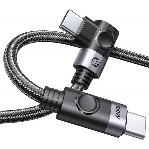 Кабель ORICO C2CW USB Type-C to USB Type-C 100W 0.5m (ORICO-C2CW-05-BK-BP) Black купить в Украине | Telemart фото