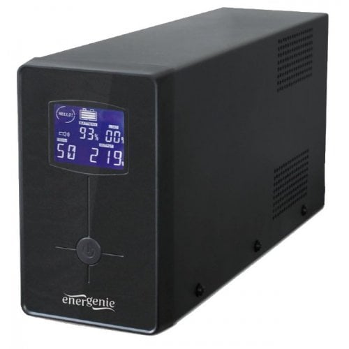 Уценка ибп EnerGenie Pro 1200VA USB LCD (EG-UPS-033) (Вскрытая упаковка, 921795) купить в Украине | Telemart фото