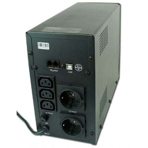 Уценка ибп EnerGenie Pro 1200VA USB LCD (EG-UPS-033) (Вскрытая упаковка, 921795) купить в Украине | Telemart фото