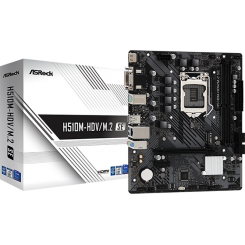 Материнская плата AsRock H510M-HDV/M.2 SE (s1200, Intel H470) (Восстановлено продавцом, 921799)