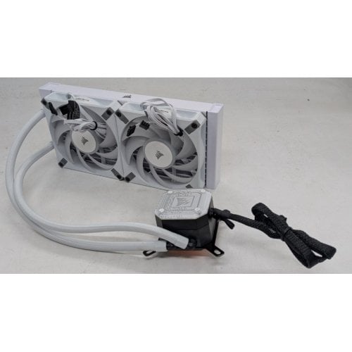 Готовая сво Corsair H100i ELITE CAPELLIX XT (CW-9060072-WW) White (Восстановлено продавцом, 921817) купить в Украине | Telemart фото