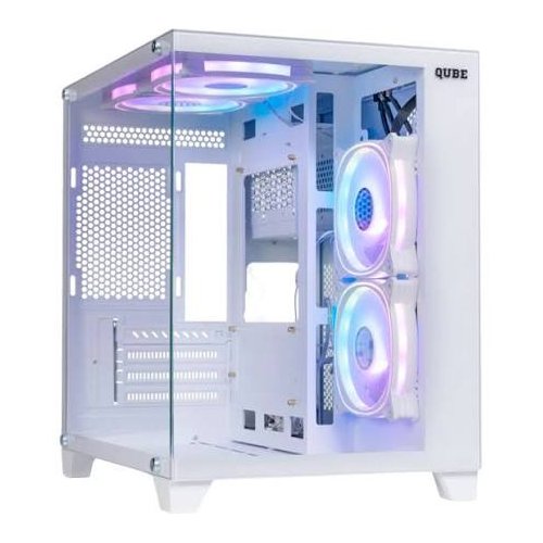 Корпус QUBE REEF ARGB без БЖ (REEF_GMNU3) White (Відновлено продавцем, 921825) купити в Україні | Telemart фото