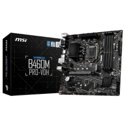 Материнская плата MSI B460M PRO-VDH (s1200, Intel B460) (Восстановлено продавцом, 921868)
