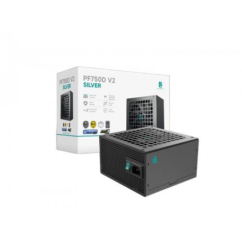 Блок питания Deepcool GAMER STORM PF750D V2 750W (R-PF750D-HF0B-JGEU-V2) Black купить в Украине | Telemart фото