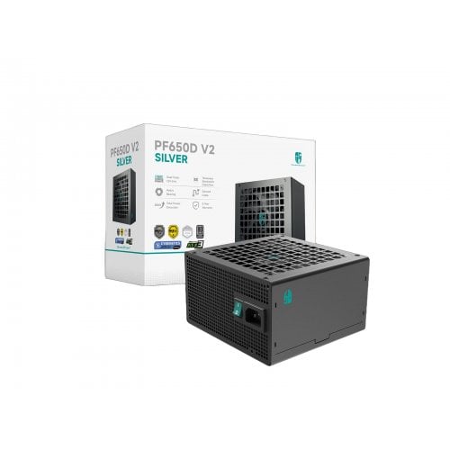 Блок питания Deepcool GAMER STORM PF650D V2 650W (R-PF650D-HF0B-JGEU-V2) Black купить в Украине | Telemart фото