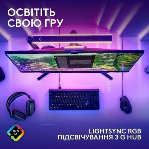 Уценка клавиатура Logitech G515 TKL GL Tactile Switch (920-012872) Black (Вскрытая упаковка, 921887) купить в Украине | Telemart фото