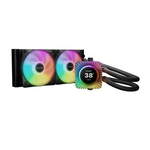 Готовая СВО Be Quiet! Light Loop IO LCD 240 (BW034) Black купить в Украине | Telemart фото