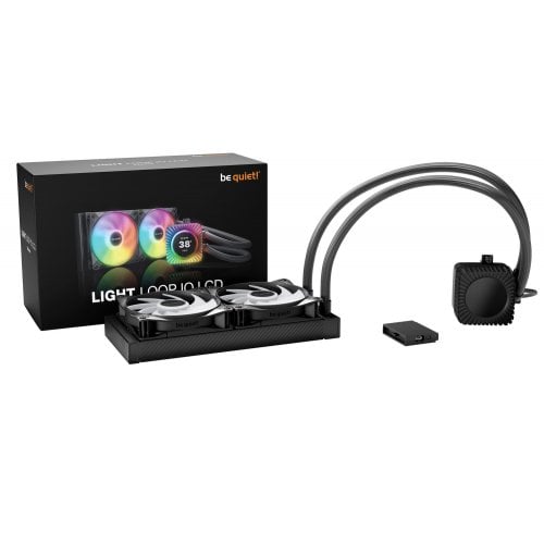 Готовая СВО Be Quiet! Light Loop IO LCD 240 (BW034) Black купить в Украине | Telemart фото
