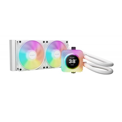 Готовая СВО Be Quiet! Light Loop IO LCD 240 (BW035) White купить в Украине | Telemart фото