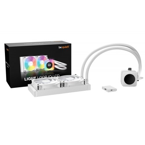 Готовая СВО Be Quiet! Light Loop IO LCD 240 (BW035) White купить в Украине | Telemart фото