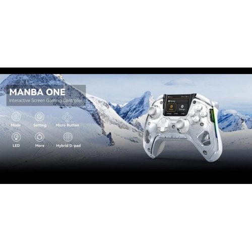 Уцінка геймпад Manba One Ver 2 White (Розкрита упаковка, 921975) купити в Україні | Telemart фото