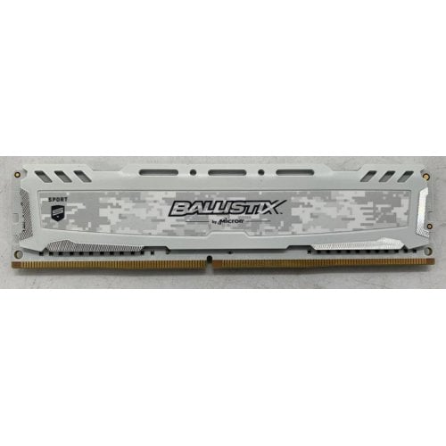 Озу Crucial DDR4 8GB 2666Mhz Ballistix Sport LT (BLS8G4D26BFSCK) White (Восстановлено продавцом, 921991) купить в Украине | Telemart фото