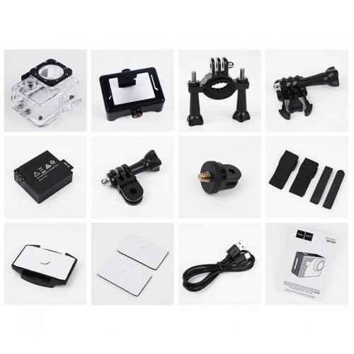 Уценка экшн-камера Hoco DV100 Sports Camera Black (Вскрытая упаковка, 921992) купить в Украине | Telemart фото