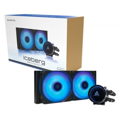 Готовая СВО CHIEFTEC Iceberg 240 (CLC-240-RGB) Black купить в Украине | Telemart фото