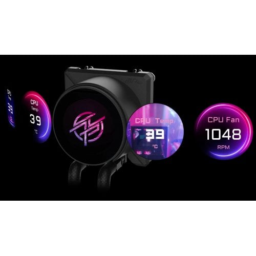 Готова СВО MSI MPG CoreLiquid P22 360 Black купити в Україні | Telemart фото