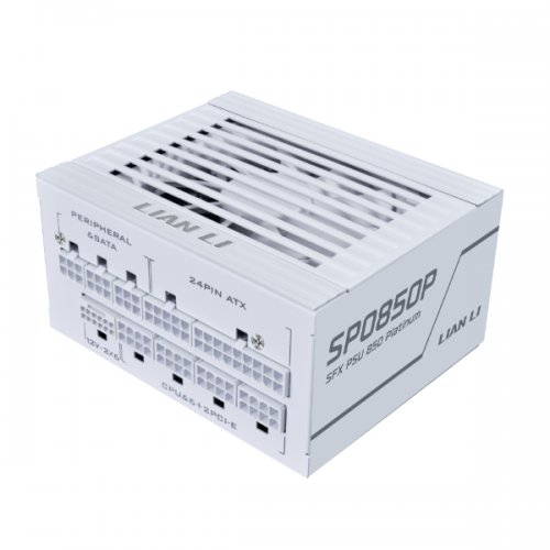 Блок питания Lian Li SP Platinum 850W (G9P.SP0850P.W000.EU) White купить в Украине | Telemart фото
