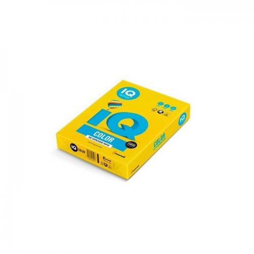 Папір кольоровий Mondi A4 IQ Color 80г/м2 500арк. (IG50/A4/80/IQ) Yellow Mustard купити в Україні | Telemart фото