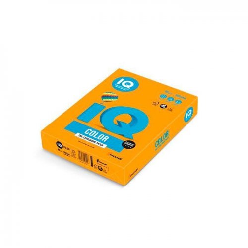 Папір кольоровий Mondi A4 IQ Color 80г/м2 500арк. (MO15/A4/80/IQ) Orange Tangerine купити в Україні | Telemart фото