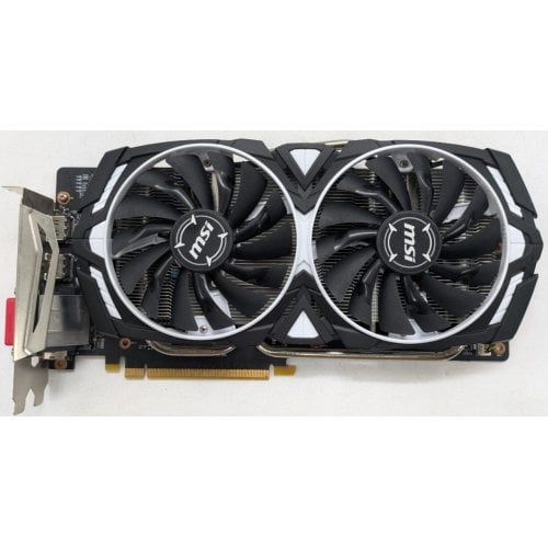 Видеокарта MSI GeForce GTX 1060 Armor OC V1 6144MB (GTX 1060 ARMOR 6G OCV1) (Восстановлено продавцом, 922043) купить в Украине | Telemart фото