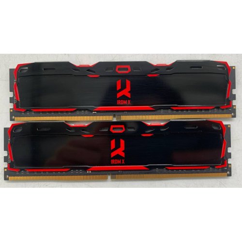 Озу GoodRAM DDR4 16GB (2x8GB) 2666Mhz IRDM X Black (IR-X2666D464L16S/16GDC) (Восстановлено продавцом, 922046) купить в Украине | Telemart фото