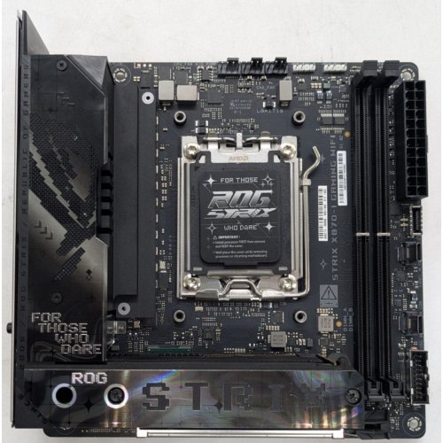 Материнская плата Asus ROG STRIX X870-I GAMING WIFI (sAM5, AMD X870) (Восстановлено продавцом, 922058) купить в Украине | Telemart фото
