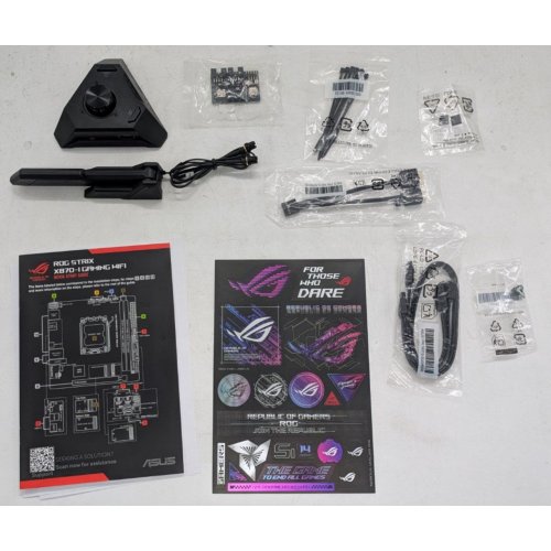 Материнская плата Asus ROG STRIX X870-I GAMING WIFI (sAM5, AMD X870) (Восстановлено продавцом, 922058) купить в Украине | Telemart фото