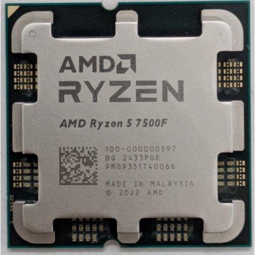 Процессор AMD Ryzen 5 7500F 3.7(5.0)GHz 32MB sAM5 Tray (100-000000597) (Восстановлено продавцом, 922066) купить в Украине | Telemart фото