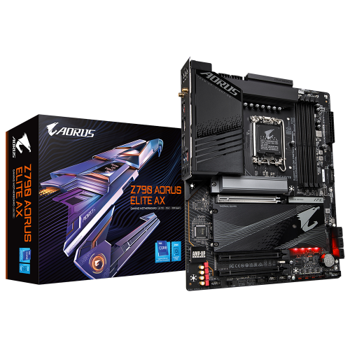 Материнська плата Gigabyte Z790 AORUS ELITE AX (s1700, Intel Z790) (Відновлено продавцем, 922079) купити в Україні | Telemart фото