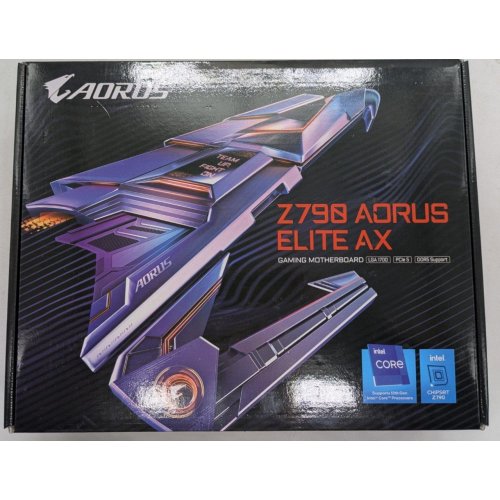 Материнська плата Gigabyte Z790 AORUS ELITE AX (s1700, Intel Z790) (Відновлено продавцем, 922079) купити в Україні | Telemart фото