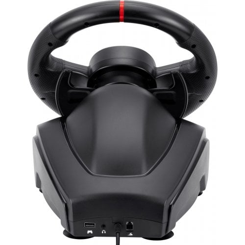 Уценка руль с педалями и коробкой передач GamePro RW038PM Black (Вскрытая упаковка, 922083) купить в Украине | Telemart фото