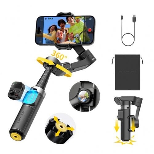 Уцінка стедікам AOCHUAN Smart X3 AI (AOCHUAN-SMARTX3AI-W) Black (Розкрита упаковка, 922151) купити в Україні | Telemart фото