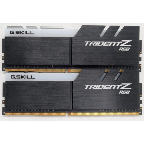 Озп G.Skill DDR4 16GB (2x8GB) 3200Mhz Trident Z RGB (F4-3200C16D-16GTZR) (Відновлено продавцем, 922153) купити в Україні | Telemart фото