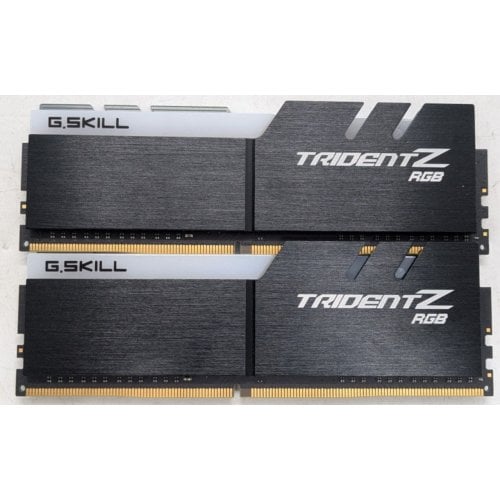 Озу G.Skill DDR4 16GB (2x8GB) 3200Mhz Trident Z RGB (F4-3200C16D-16GTZR) (Восстановлено продавцом, 922154) купить в Украине | Telemart фото