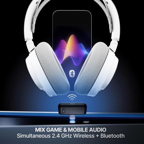 Наушники SteelSeries Arctis Nova 7 Gen 2 Wireless (61731) White купить в Украине | Telemart фото