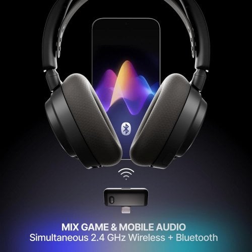 Навушники SteelSeries Arctis Nova 7 Gen 2 Wireless (61730) Black купити в Україні | Telemart фото
